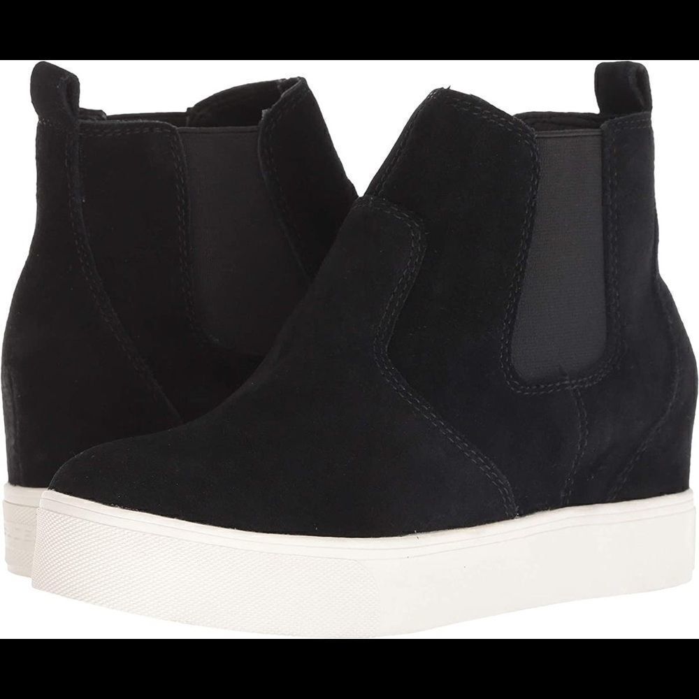 J/SLIDES Sami Suede Platform Booties - Picture 3 of 8